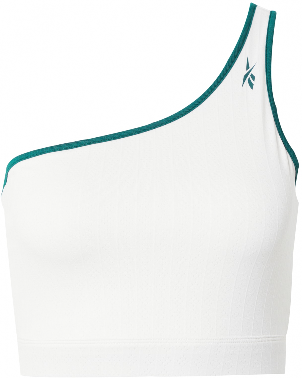 Reebok Top  tmavozelená / biela