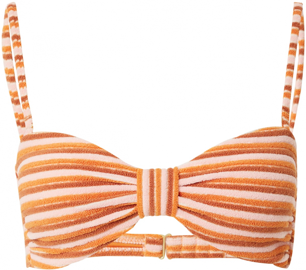 BILLABONG Bikinový top 'TIDES TERRY BETTY'  telová / oranžová / oranžová melírovaná