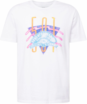 LEVI'S ® Tričko 'Graphic Crewneck Tee'  zmiešané farby / biela
