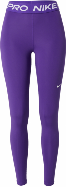 NIKE Športové nohavice 'Pro'  fialová / biela