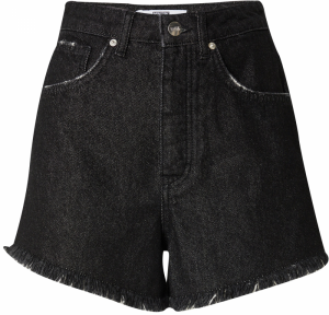 RÆRE by Lorena Rae Džínsy 'Elfi'  čierny denim