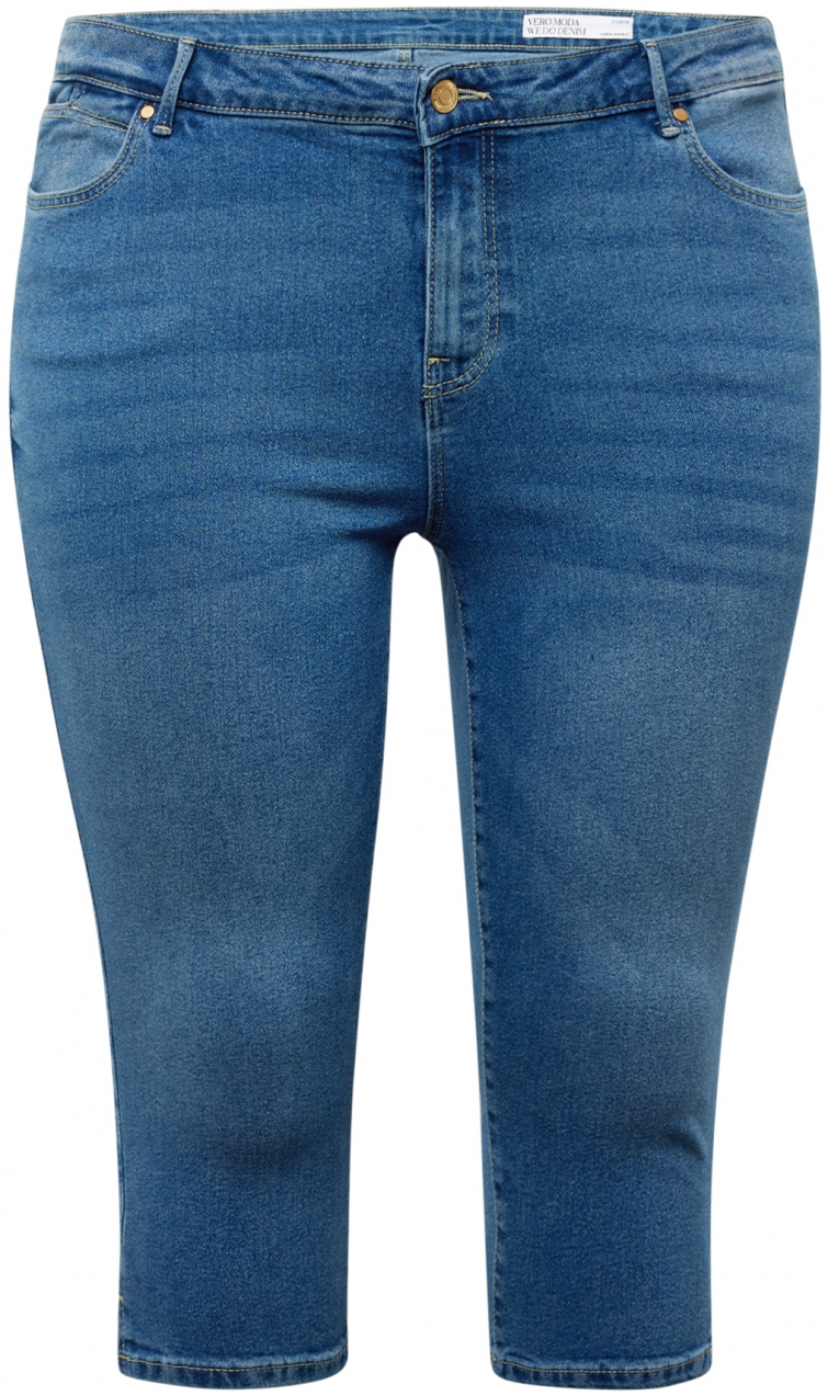 Vero Moda Curve Džínsy 'JUNE'  modrá denim