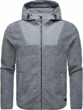 Ragwear Funkčná flisová bunda 'Adar'  kamenná / čierna