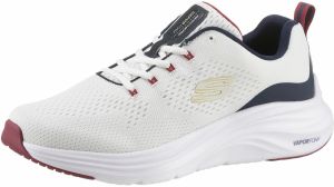SKECHERS Nízke tenisky  béžová / námornícka modrá / bordová / biela