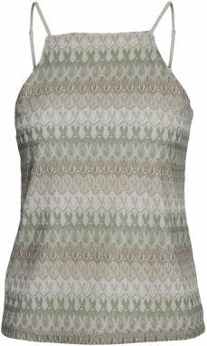VERO MODA Top 'DICTE'  pastelovo zelená / ružová / biela