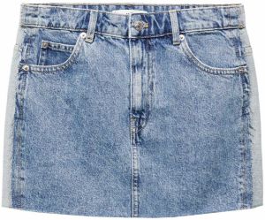 MANGO Sukňa 'Olivia'  modrá denim / svetlomodrá