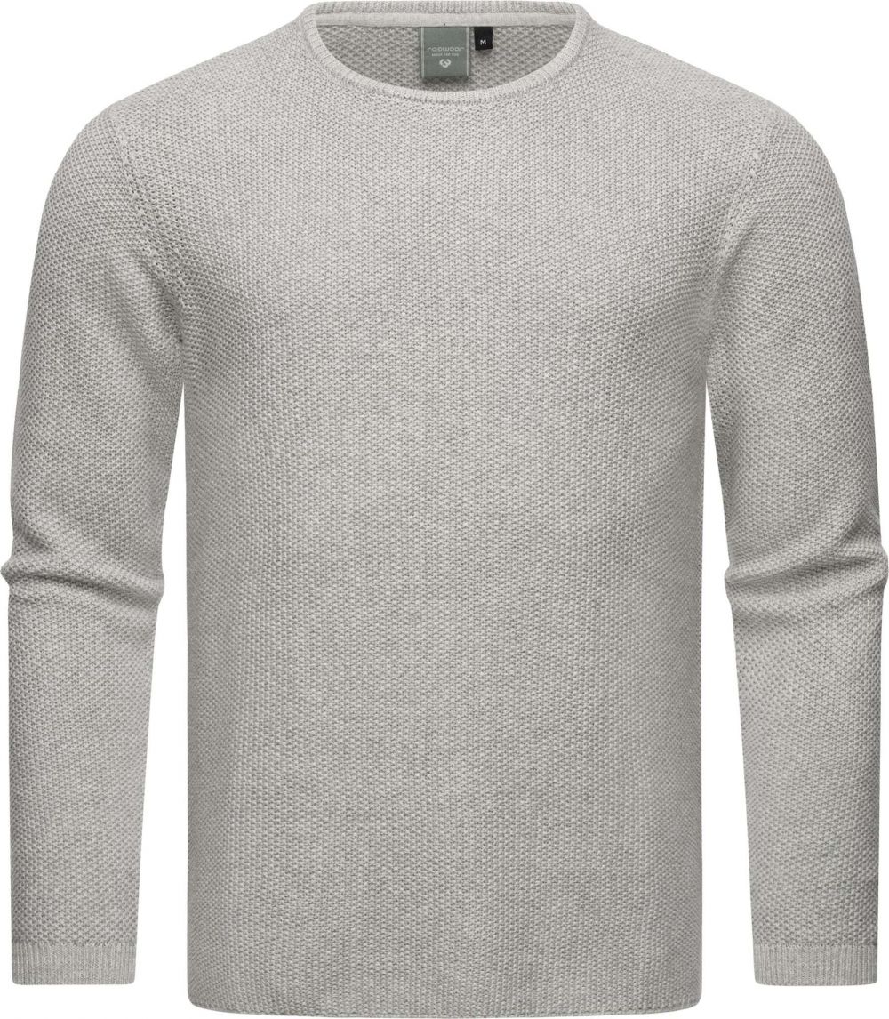 Ragwear Sveter 'Knitson'  sivá melírovaná