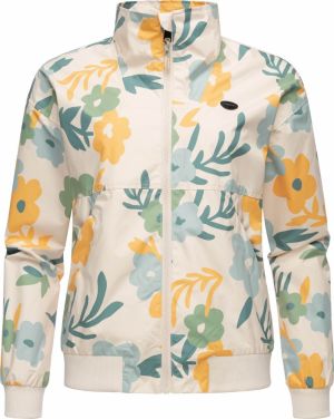 Ragwear Funkčná bunda 'Goona'  slonová kosť / citrónová žltá / jedľová / čierna
