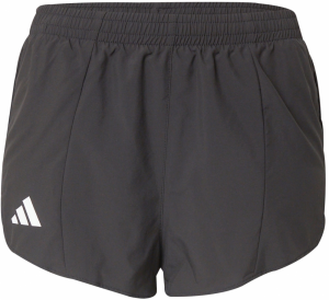 ADIDAS PERFORMANCE Športové nohavice 'ADIZERO'  čierna / biela