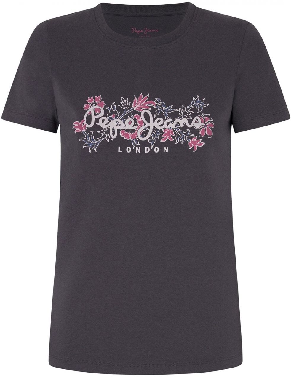 Pepe Jeans Tričko 'Korina'  piesková / tmavosivá / modrofialová / pitaya