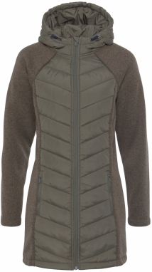 VIVANCE Prechodný kabát  olivová