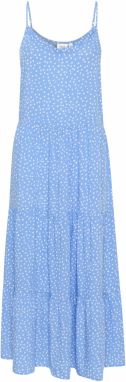 SAINT TROPEZ Šaty 'Eda'  modrá denim / biela