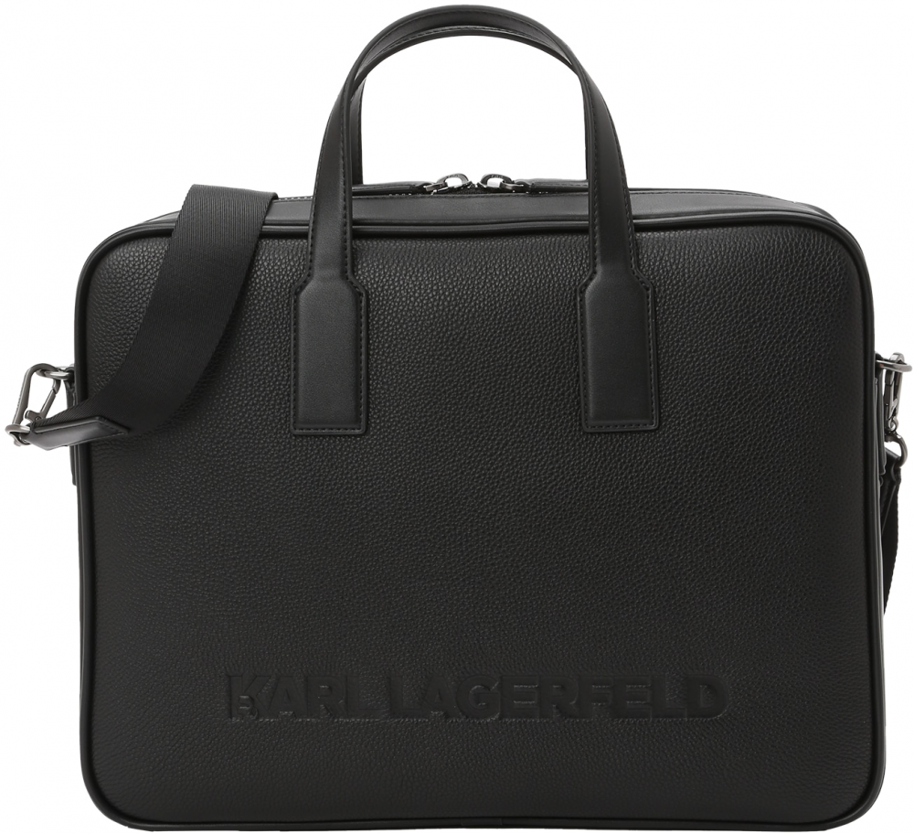 Karl Lagerfeld Taška na notebook 'Essential'  čierna