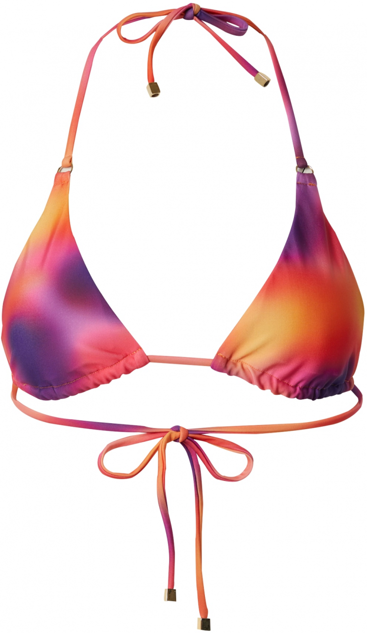 Hunkemöller Bikinový top  fialová / zmiešané farby