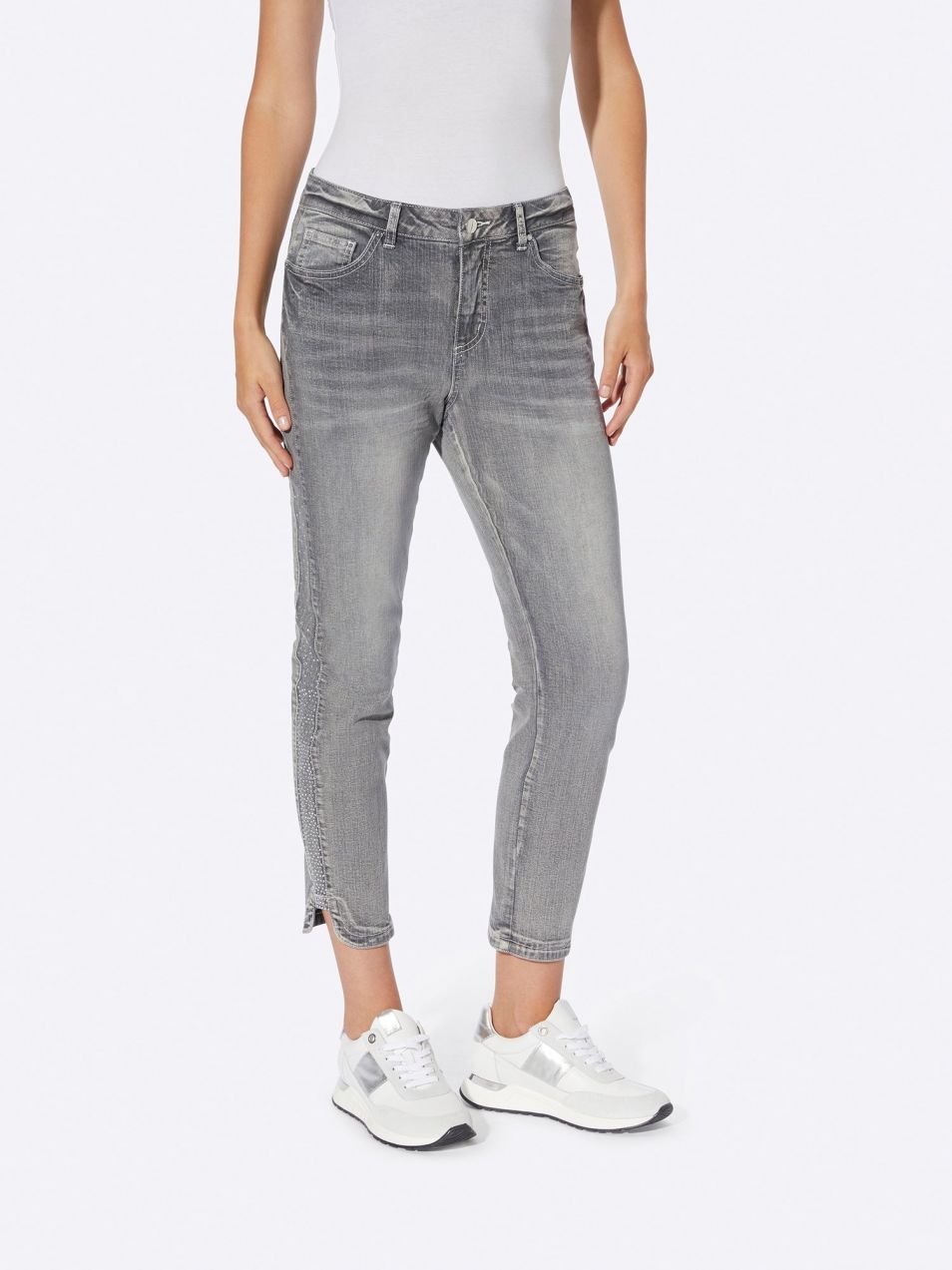 heine Džínsy  sivý denim