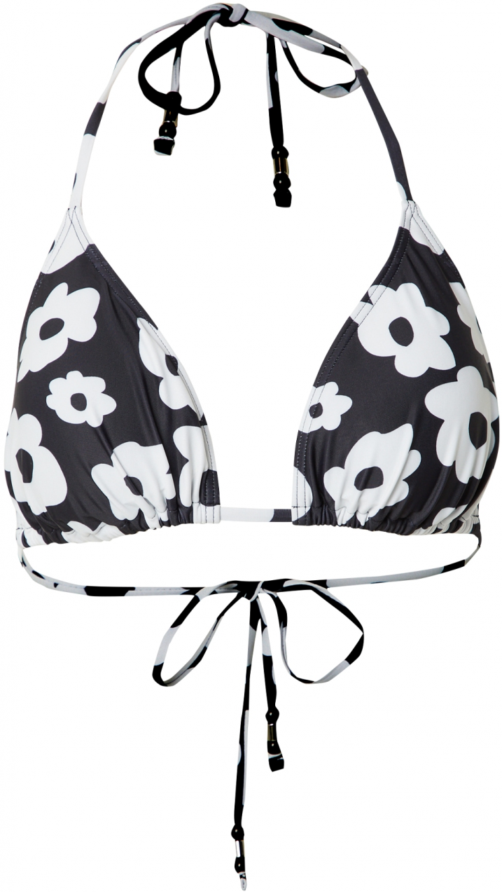 Guido Maria Kretschmer Women Bikinový top 'Roberta'  čierna / biela