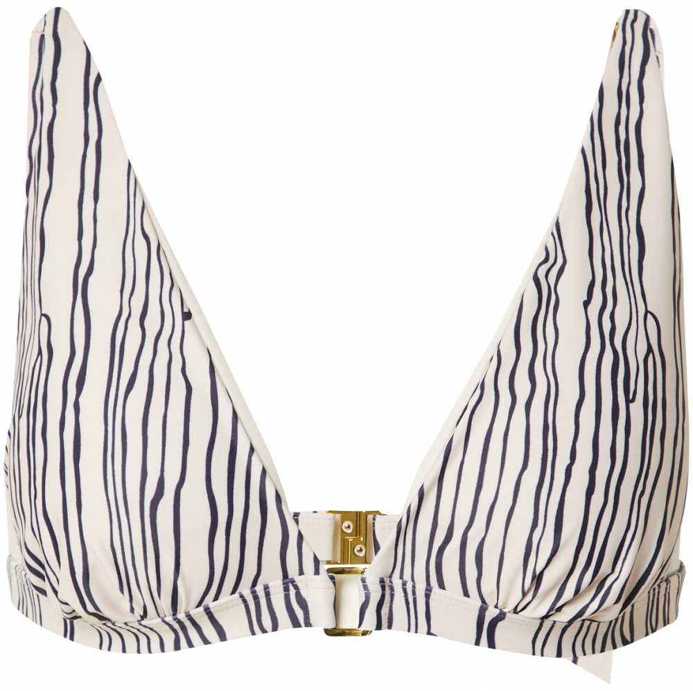 Guido Maria Kretschmer Women Bikinový top 'Cecilia'  béžová / tmavomodrá
