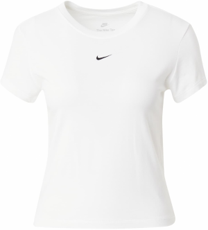 Nike Sportswear Tričko  čierna / biela