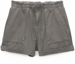 Pull&Bear Nohavice  tmavosivá
