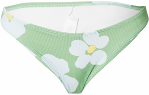 Hurley Bikinové nohavičky  pastelovo modrá / žltá / zelená