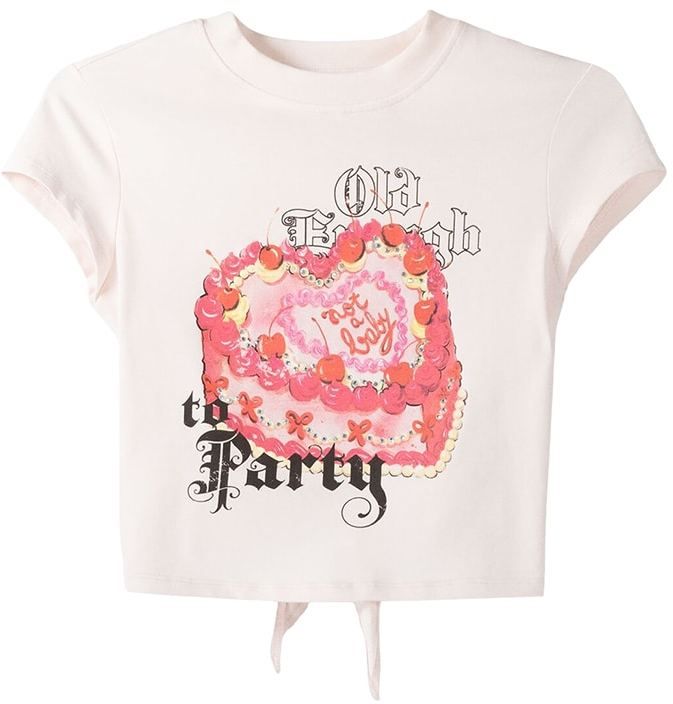 Bershka Tričko  svetložltá / ružová / pastelovo ružová / čierna