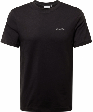Calvin Klein Tričko  sivá / čierna