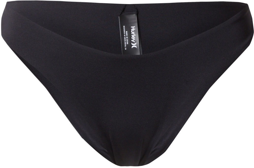 Hurley Športové bikinové nohavičky  čierna