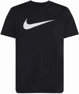 Nike Sportswear Tričko 'Swoosh'  čierna / biela