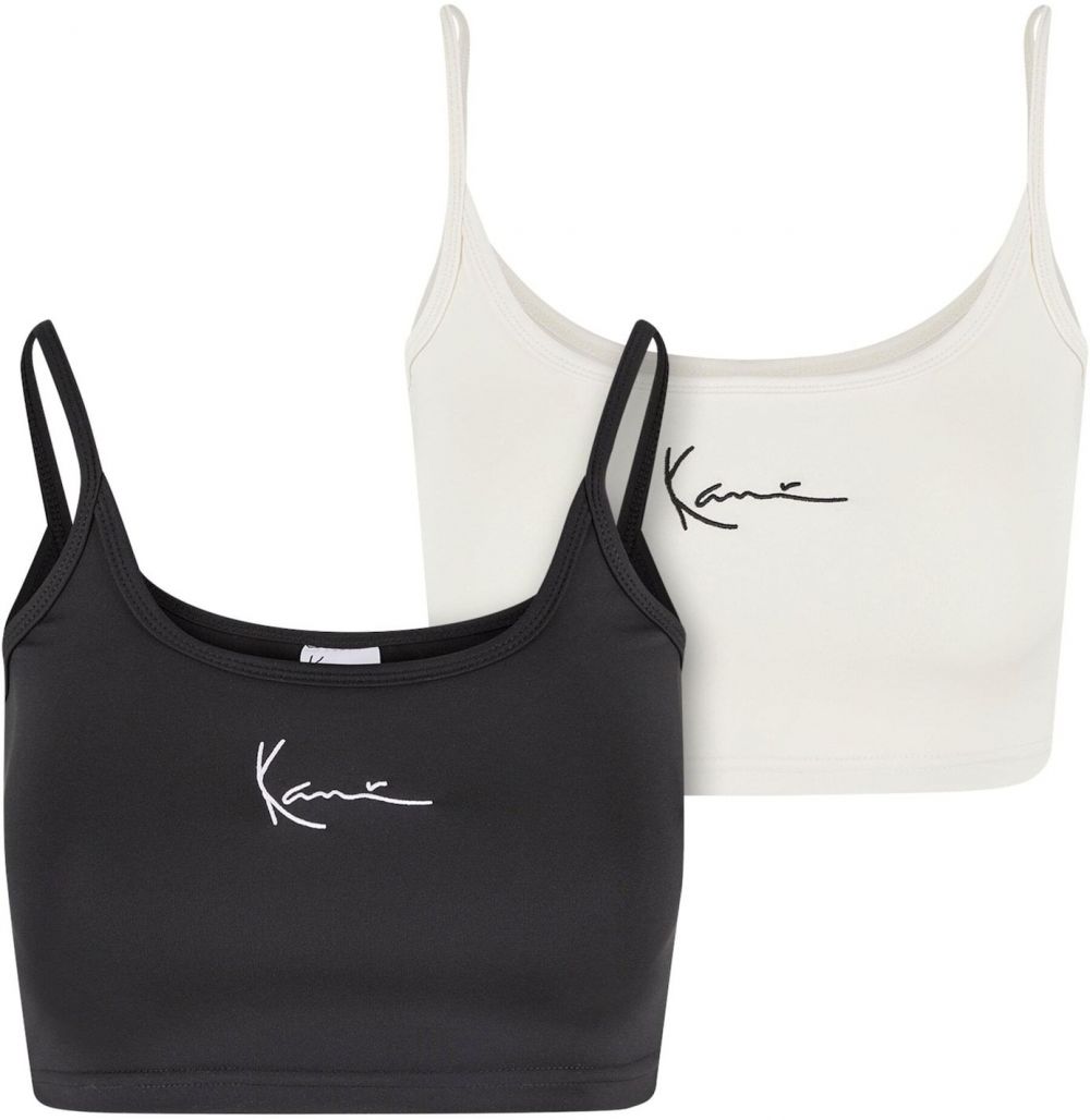 Karl Kani Top 'Essential'  čierna / šedobiela