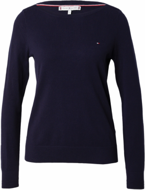 TOMMY HILFIGER Sveter  námornícka modrá
