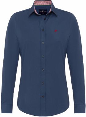 DENIM CULTURE Blúzka 'Alisha'  námornícka modrá / červená