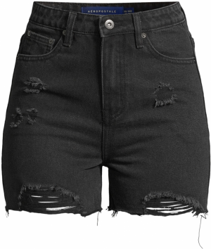 AÉROPOSTALE Džínsy  čierny denim