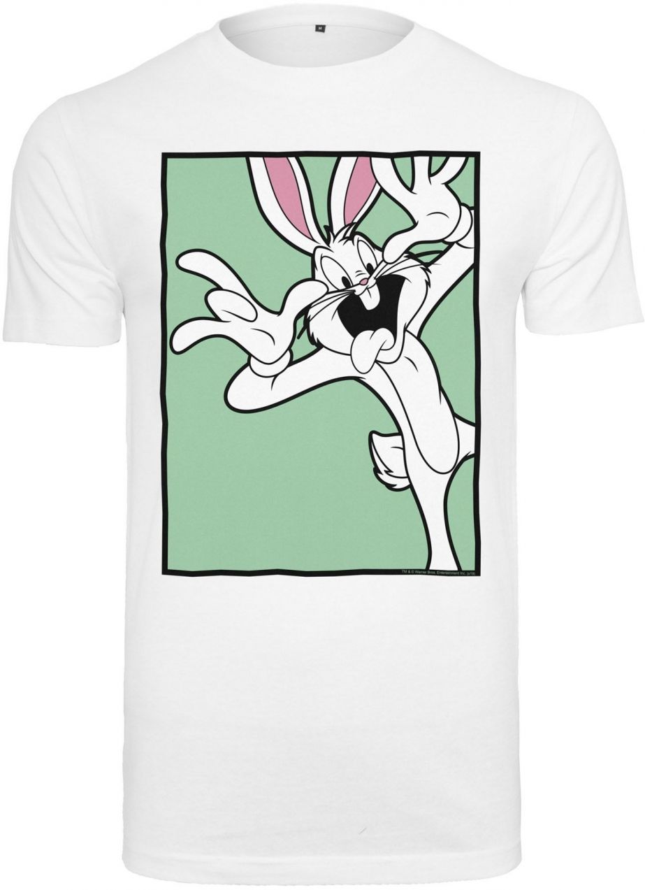 Merchcode Tričko 'Bunny'  jablková / staroružová / čierna / biela