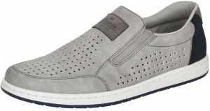 Rieker Slip-on obuv  sivá / čierna