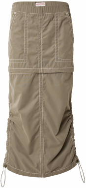 True Religion Sukňa  kaki