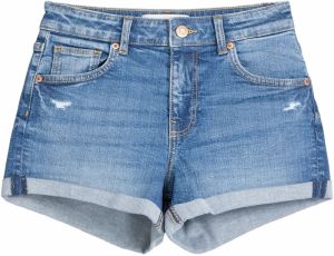 Bershka Džínsy  modrá denim