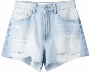 Bershka Džínsy  svetlomodrá