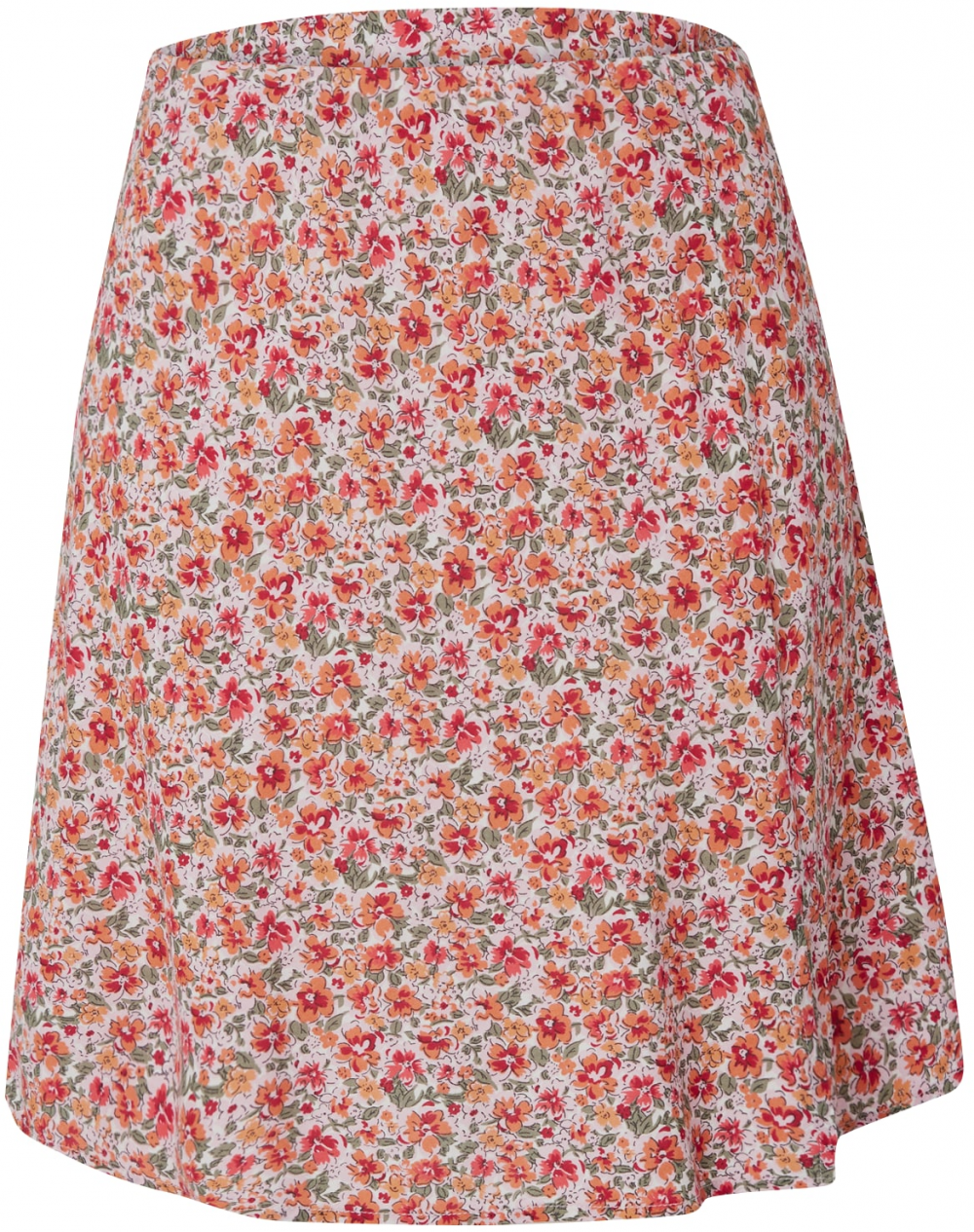 PIECES Sukňa 'NYA'  ružová / krvavo červená