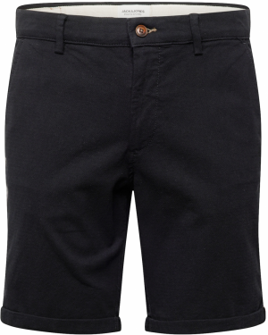 JACK & JONES Chino nohavice 'FURY'  tmavomodrá