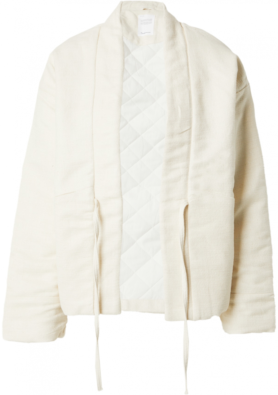 KnowledgeCotton Apparel Prechodná bunda  béžová