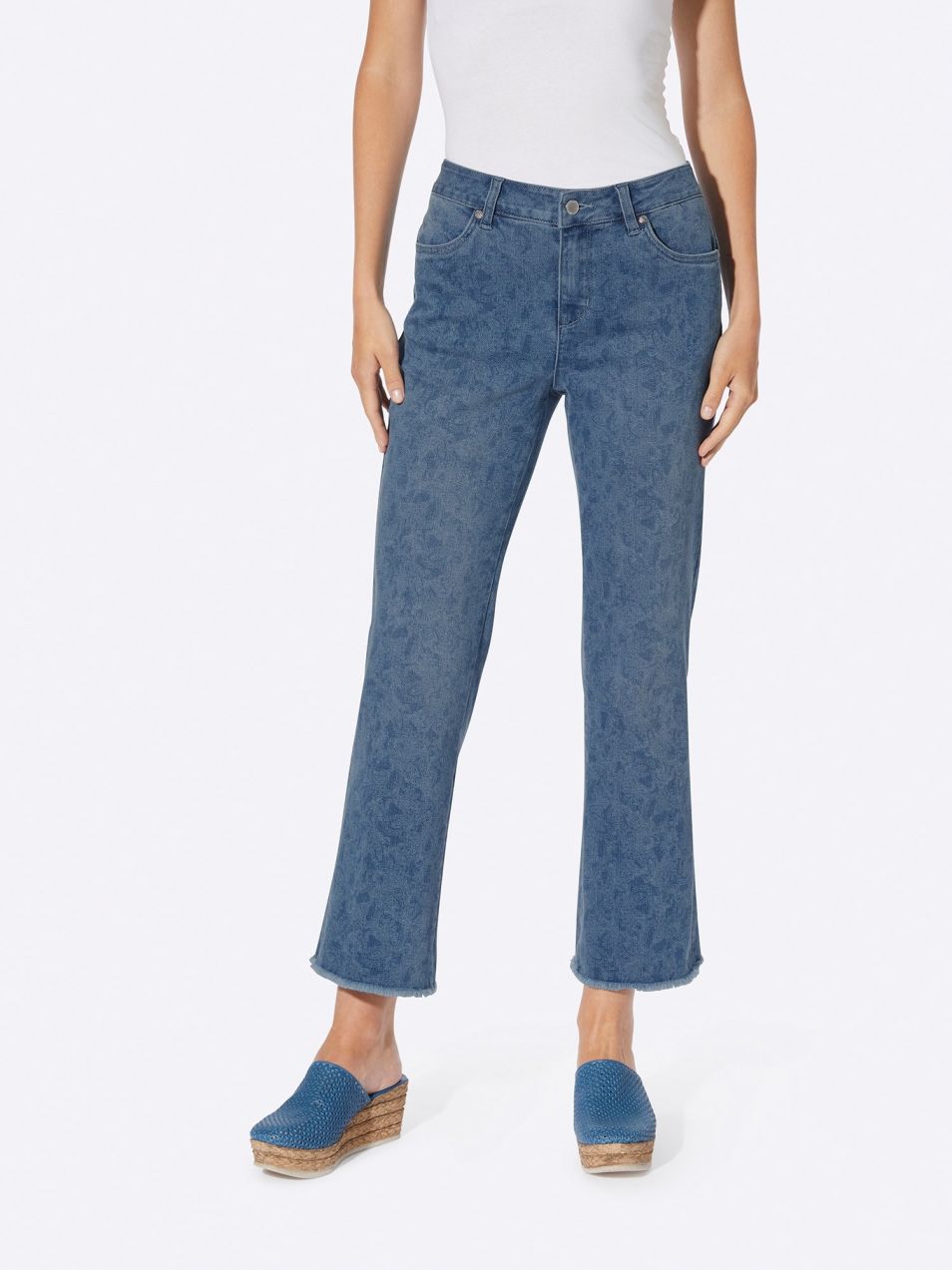 heine Džínsy  modrá denim