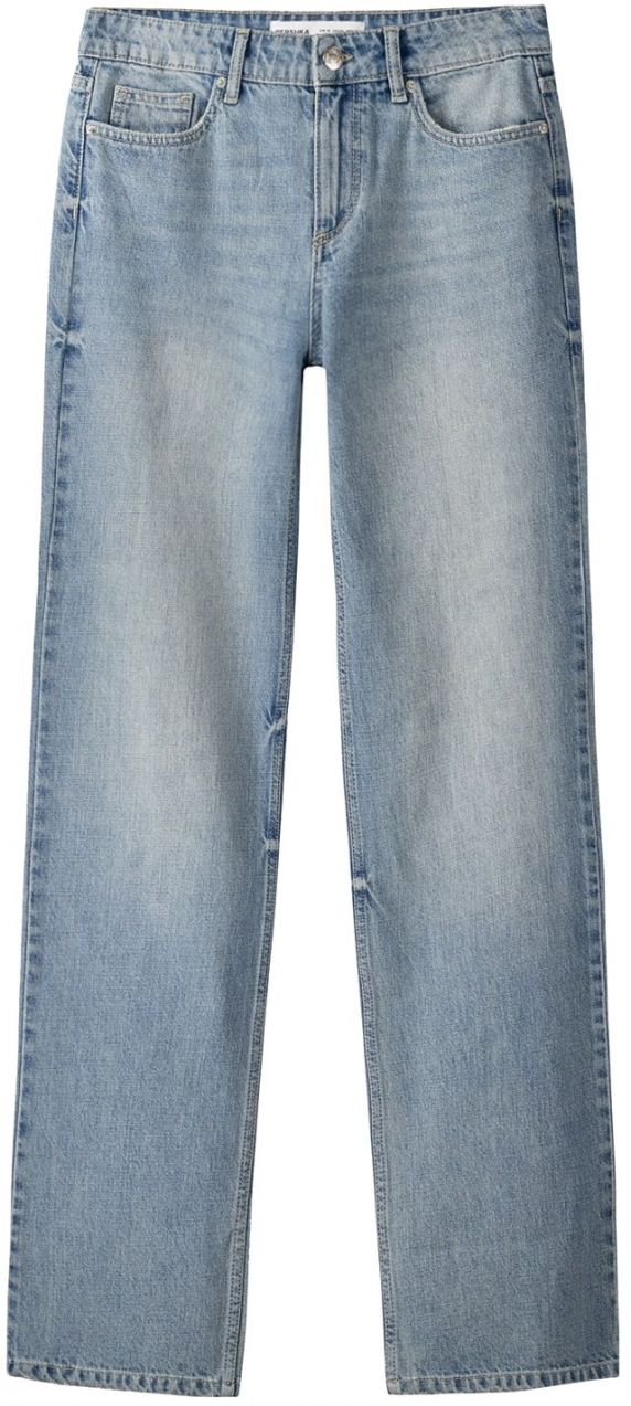 Bershka Džínsy  modrá denim