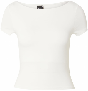 Gina Tricot Tričko  šedobiela