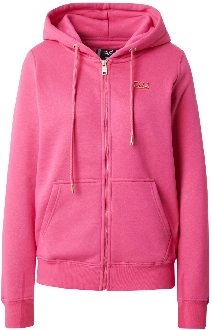 19V69 ITALIA Tepláková bunda  ružová