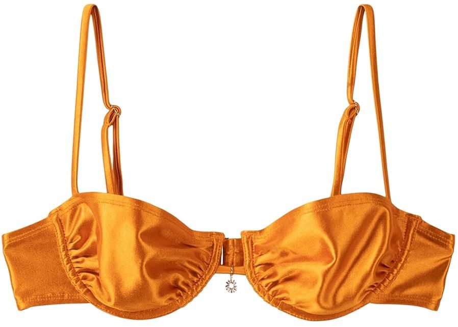 Bershka Bikinový top  oranžová