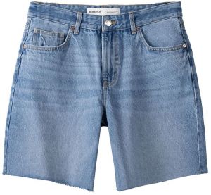 Bershka Džínsy  modrá denim