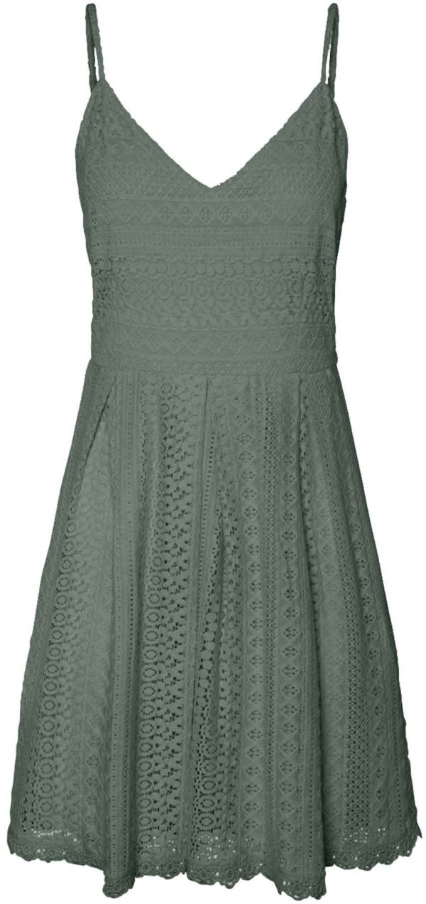 VERO MODA Šaty 'Honey'  kaki
