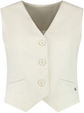 Shiwi Vesta k obleku 'DEWY GILET'  biela