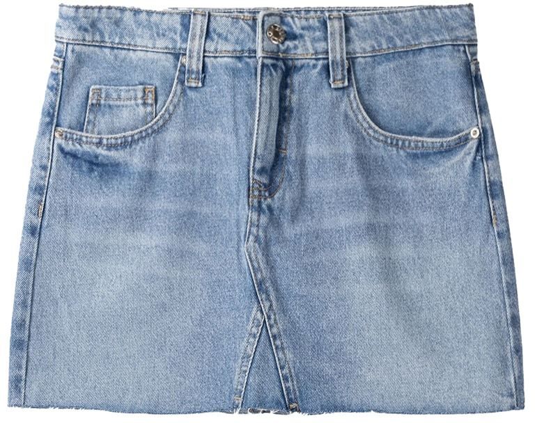 Bershka Sukňa  modrá denim