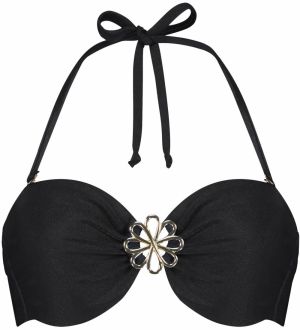 Hunkemöller Bikinový top 'Yucatan'  zlatá / čierna